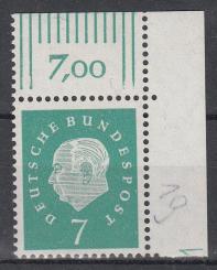 0302 - Bund Heuß 3 Nr. 302 DZ 1 