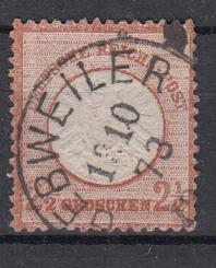21 - Deutsches Reich Brustschilde Nr. 21a 