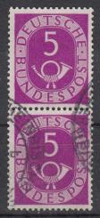 0125 - Bund Posthorn Nr. 125 III 