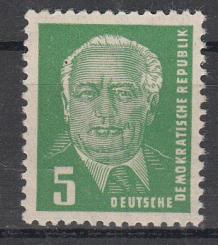 0322 - DDR Pieck Nr. 322 zb WZ2XI 