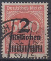 311 - Deutsches Reich Infla Nr. 311 A 
