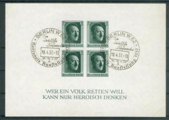 08 - Deutsches Reich Block 8 