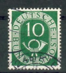0128 - Bund Posthorn Nr. 128 I 