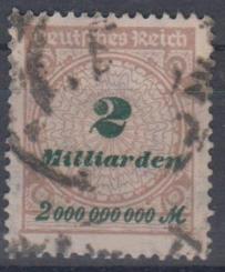 326 - Deutsches Reich Nr. 326 A P HT 