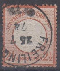 23 - Deutsches Reich Brustschilde Nr. 21a 