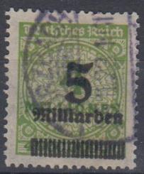 333 - Deutsches Reich Infla Nr. 333 P 