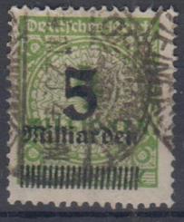 333 - Deutsches Reich Infla Nr. 333 P 