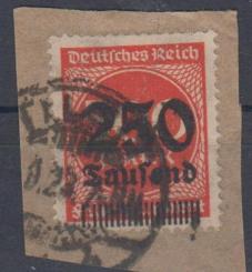 296 - Deutsches Reich Infla Nr. 296 