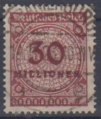 320 - Deutsches Reich Infla Nr. 320 AW 
