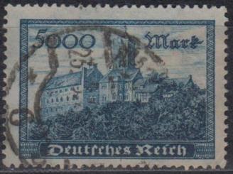 261 - Deutsches Reich Infla Nr. 261 a 