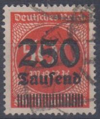 296 - Deutsches Reich Infla Nr. 296 