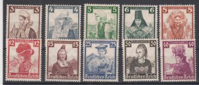 588 - DR Nothilfe Trachten Nr. 588 - 597 