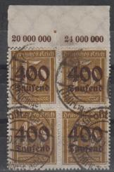 297 - Deutsches Reich Infla Nr. 297 OR 
