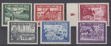 773 - Deutsches Reich Kameradschaftsblock 2 Nr. 773-778 