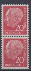 0185 - Bund Heuß lumogen Nr. 185y R 
