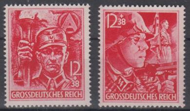 909 - Deutsches Reich Nr. 909 + 910 