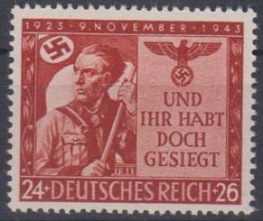 863 - Deutsches Reich Nr. 863 I 