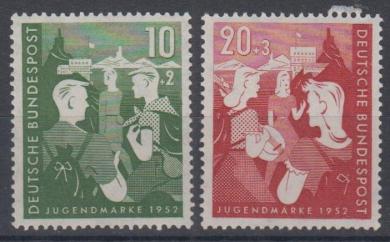 153 - Bund Jugend 52 Nr. 153 + 154 