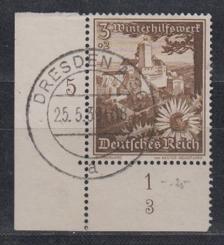 675 - Deutsches Reich Nr. 675 Plattennummer 