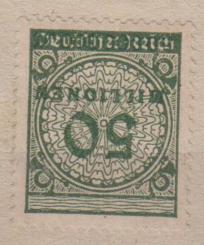 321 - Deutsches Reich Infla Nr. 321 A WK 
