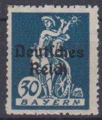123 - Deutsches Reich Infla Nr. 123 I 