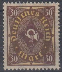 208 - Deutsches Reich Infla Nr. 208 W 