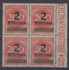 309 - Deutsches Reich Infla Nr. 309 A Pb 