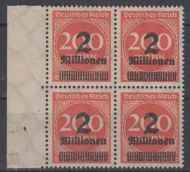 309 - Deutsches Reich Infla Nr. 309 A Wb 