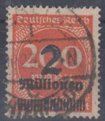 309 - Deutsches Reich Infla Nr. 309 Wb 