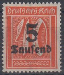277 - Deutsches Reich Infla Nr. 277 IV 