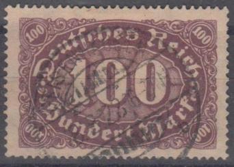 219 - Deutsches Reich Infla Nr. 219 I 