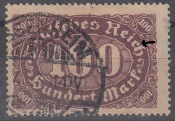 219 - Deutsches Reich Infla Nr. 219 II 