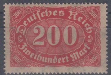248 - Deutsches Reich Infla Nr. 248 a 