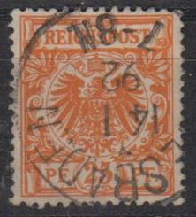 49 - Deutsches Reich Krone/Adler Nr. 49 aa 