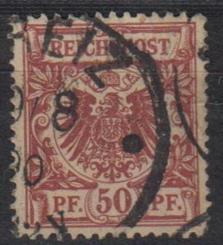 50 - Deutsches Reich Krone/Adler Nr. 50 b 
