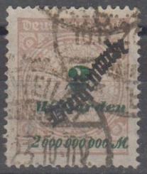 084 - Deutsches Reich Dienst Nr. D 84 