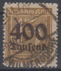297 - Deutsches Reich Infla Nr. 297 