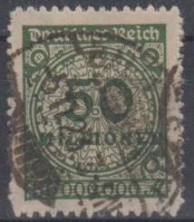 321 - Deutsches Reich Infla Nr. 321 BP 