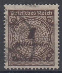 325 - Deutscher Reich Infla Nr. 325 A Wb 