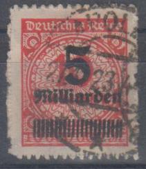 334 - Deutsches Reich Infla Nr. 334 B 