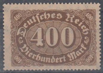 222 - Deutsches Reich Infla Nr. 222 c 