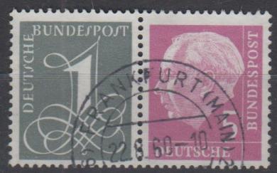 0179 - Bund Heuß-Zusammendruck W 17 YII 