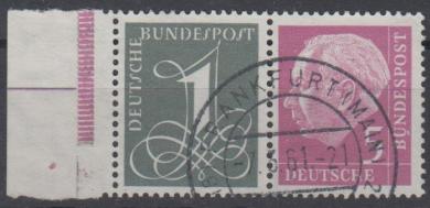 0179 - Bund Heuß-Zusammendruck W 17 YII 