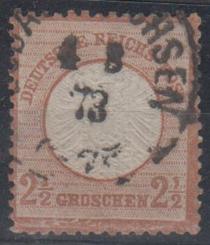 21 - Deutsches Reich Brustschild Nr. 21 b 
