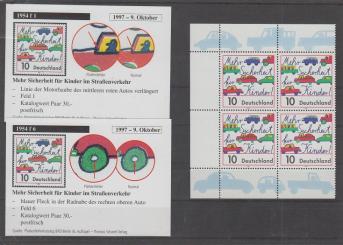 1954 - Bund Nr. 1954 f1 + f6 