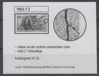 1865 - Bund Nr. 1865 f2 
