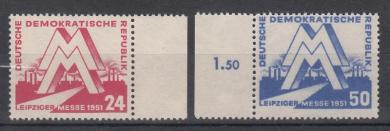 282 - DDR Nr. 282 + 283 