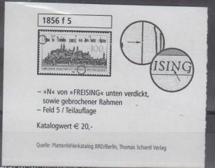 1856 - Bund Nr. 1856 f5 