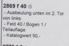 2869 - DDR Nr. 2869 F40 