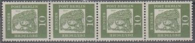 202 - Berlin Bedeutende Deutsche Nr. 202 R 